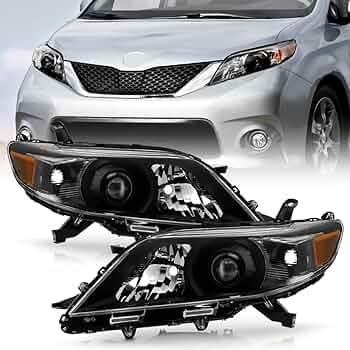 トヨタ US 2011年 シエナ純正ヘッドライト 左右セット　*888 トヨタ US 2011年 シエナ純正ヘッドライト 左右セット *888様